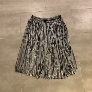 Aqua Foiled Skirt
